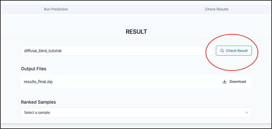 Fetch results by Job ID